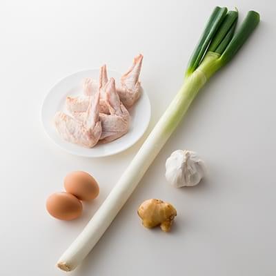 がん治療中・治療後の料理｜鶏肉料理（鶏手羽先と卵のスタミナ煮）